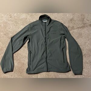 Columbia Men’s Rain Jacket Grey Size Small